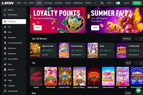 Leon's casino, leon casino review